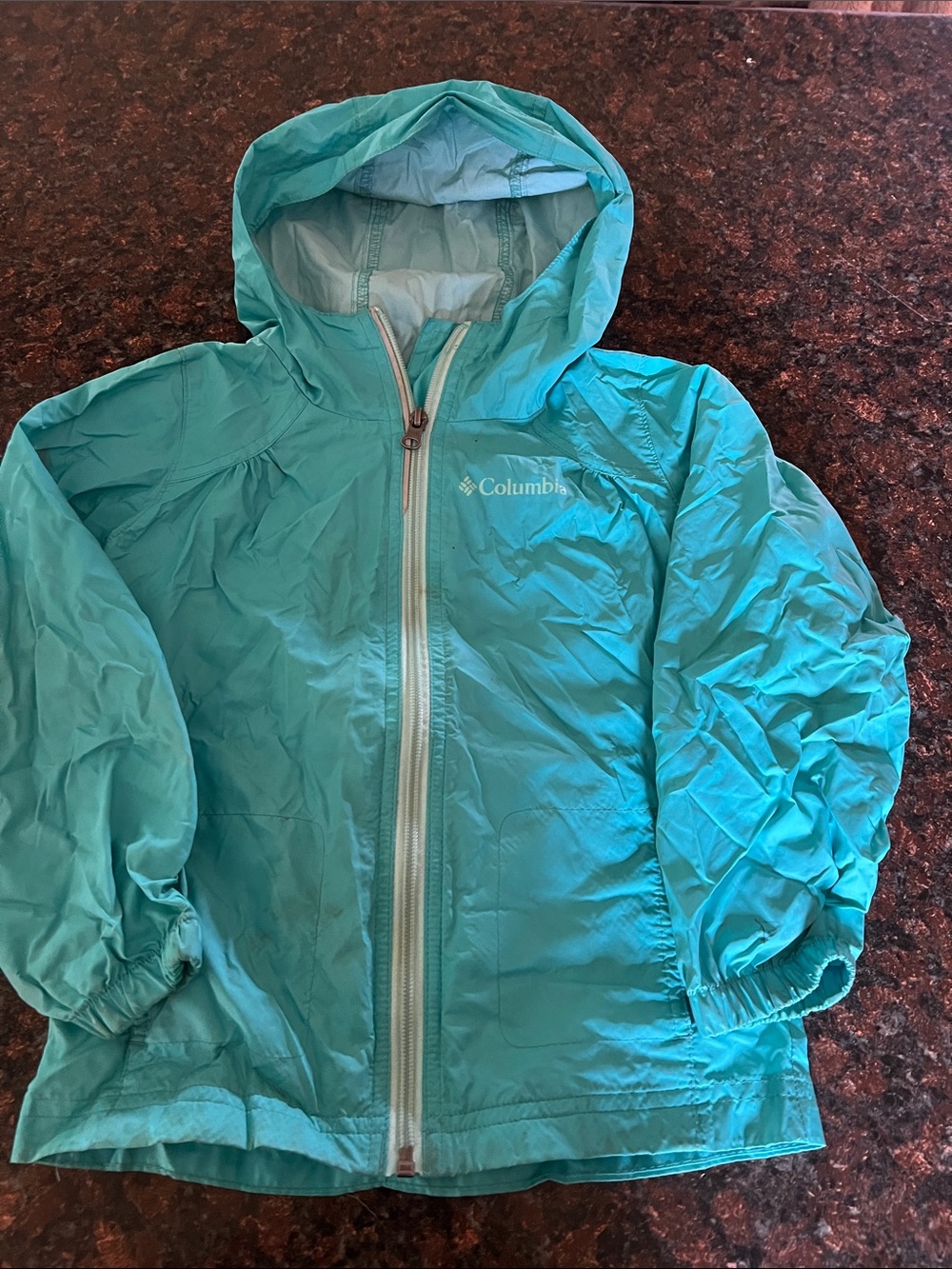 Columbia Aqua Hooded Lightweight Shell Jacket
